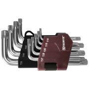 TTKS9S Набор ключей торцевых T-TORX® коротких с центрированным штифтом, Т10H- T50H, 9 предметов, шт