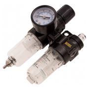 57469 Блок подготовки воздуха регулятор-фильтр-лубрикатор FLR1500, 10 бар, 1500 л/мин, 1/4