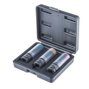 13196 Набор головок ударных шестигранных для колесных дисков (17, 19, 21 мм) 1/2