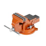 Тиски слесарные, 100 мм, поворотные, с наковальней Sparta