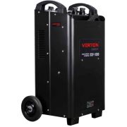 Пуско-зарядное устройство VERTON Energy ПЗУ-1000 (напр.сети 380/50 В/Гц,напр.АКБ 12/24В,емкость зар. АКБ (мин/макс)20-1300 Ач,ток зар/зап. 100A/1000А,WET/AGM,12В потр.мощн.0,6/12кВт,8 реж. зар,IP20)