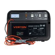 Зарядное устройство VERTON Energy ЗУ-40 (230/50 В/Гц,мощн. 1000 Вт,напряж. аккум. 12/24В,емкость обсл. аккум. 30-350 Ач, заряд. ток (пик/норм) 24/24А