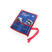 CS11110 Набор угловых ключей шестигранных длинных 10шт. (6- 22 мм)