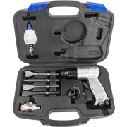 AHK9150 Молоток пневматический 150 мм в наборе с насадками, 9 предметов, шт