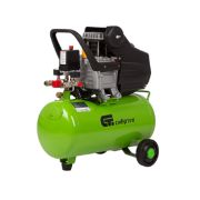 Компрессор воздушный КК-1500/24, 1.5 кВт, 198 л/мин, 24 л, прямой привод, масляный Сибртех