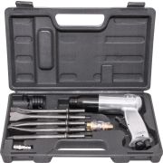 AHK9190 Молоток пневматический 190 мм в наборе с насадками