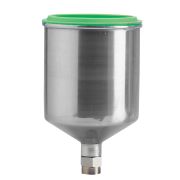 AS-0013A2 Бачок верхний алюминиевый 0.6 л. для покрасочного пистолета «Краскопульта»