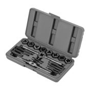 Набор метчиков и плашек М3-М12, плашко-метчикодержатель, 20 предметов, пластиковый бокс Sparta