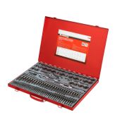 Набор метчиков и плашек М2-М18, 110 шт. метал. кейс// Matrix