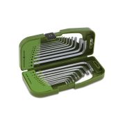 564518 Набор ключей Шестигранных (1.5,2,2.5,3,4,5,6,8,10 мм) и TORX (T10,T15,T20,T25,T27,T30,T40,T45,T50)  удлиненных