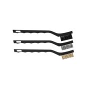 74860 Набор щеток, 3 шт., металлические с пластмассовой ручкой, малые// Matrix