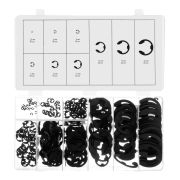 47601 Набор стопорных колец, D 1,5 - 22 мм, 300 предм.// Сибртех