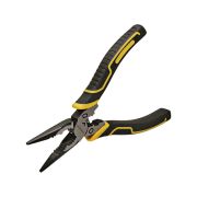 HK1020-02-3-160 Длинногубцы 160мм, эксц. шарнир,+30% к силе реза, СrV, TPR рук., Hanskonner