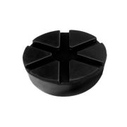 Резиновая опора для подкатного домкрата универсальная, D 89 мм, D 60 мм, H 35 мм Matrix