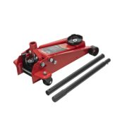 510105, Домкрат гидравлический подкатный, 3 т, h подъема 130–465 мм// Sparta