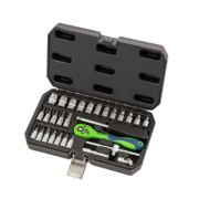 Набор инструментов 29 предметов, CrV, 1/4