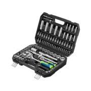 Набор инструментов, 1/2«, 1/4», 108 предметов// Сибртех