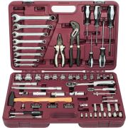 UTS0077 Набор инструмента универсальный 1/4«, 1/2»DR, 77 предметов Thorvik