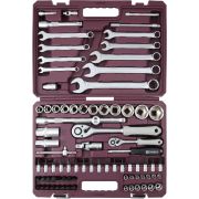 TS082 Набор инструмента универсальный 1/4«, 1/2»DR, 82 предмета