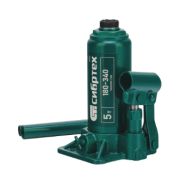 Домкрат гидравлический бутылочный, 5 т, 180-340 мм// Сибртех 50803