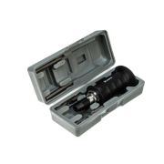 Отвертка ударно-поворотная 1/2, набор бит, 6 шт, черная ручка Профи, пластиковый бокс Matrix