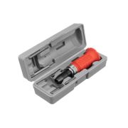 Отвертка ударно-поворотная 1/2, набор бит, 6 шт, обрезиненная ручка, пластиковый бокс Matrix