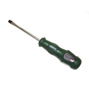 Отвертка Sata с обрезиненной ручкой шлицевая SL-6х250мм  63415