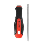 Отвертка комбинированная Fusion SL6/PH2 мм, CrV, трехкомпонентная рукоятка «Anti slip» Matrix