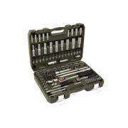 622794 Набор головок двенадцатигранных 1/4«, 1/2» с принадлежностями, 94 предм.