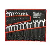 Набор ключей комбинированных, 6-32 мм, 25 шт, CrV, полированный хром Matrix