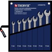 CFRWS7TB Набор ключей гаечных комбинированных трещоточных карданных в сумке, 8-19 мм, 7 предметов