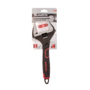 Ключ разводной, тонкие губки, фосфатированный, двухкомпонентная рукоятка, 300 мм, PRO Matrix