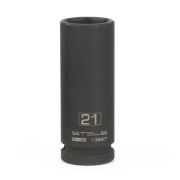 13947 Головка ударная удлиненная шестигранная, 21 мм, 1/2