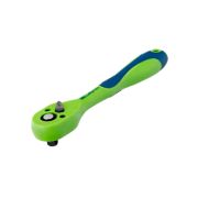 Ключ-трещотка, двухкомпонентная рукоятка, 3/8 Сибртех